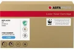 Agfaphoto Toner APTHPCF361AE wie HP CF361A 508A cyan