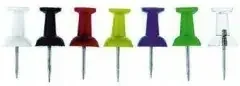 Alco Pinnwandnadel 663-26 farbig sortiert 100 St./Pack.