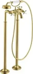 Axor 2-Griff-Wannenrandarmatur MONTREUX DN 15, bodenstehend brushed gold optic