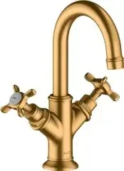 Axor 2-Griff-WT-Armatur 160 MONTREUX DN 15 f HWB m ZAG 1 1/4Z bru gold optic