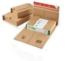 Colompac Versandkarton Universal CP 035.02 B5 braun