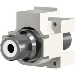 EFB-Elektronik Cinch Adapter Bu/Bu weiss EB494