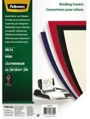Fellowes Deckblatt Delta 5370004 DIN A4 elfenbein 100 St./Pack.