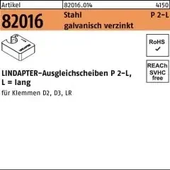 Lindapter Ausgleichscheibe R 82016 GTW 40 P2 M10/10,0 Stahl galv.verz. 1St.