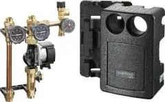Oventrop OV Übergabestation Regusol SH-130 DN 25 Grundfos UPM 3 Solar 25-75 PWM
