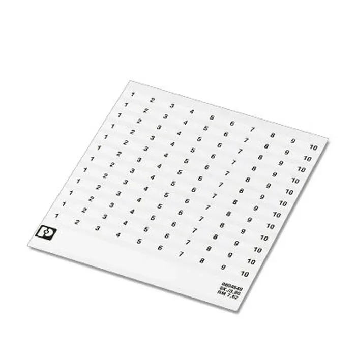 Phoenix Contact Marker für Klemmen 0804549:0031 Typ SK 7,62/3,8:FORTL.ZAHLEN 31-40