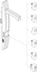 Schneider Electric DIN-Profilhalbzylinder NSYIN1242E1