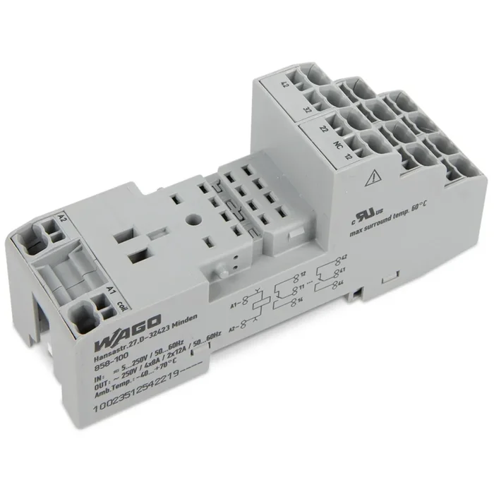 Wago Relaissockel 858-100