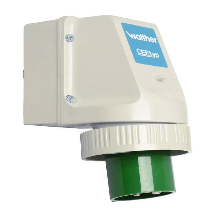 Walther-Werke Wasserdichter Wandgerätestecker 618402
