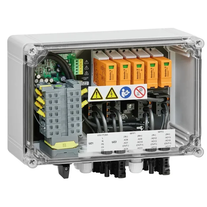 Weidmüller Generatoranschlusskasten 8000098970 Typ PVC DC 2I 1O 2MPP RD SPD1R EVO 11