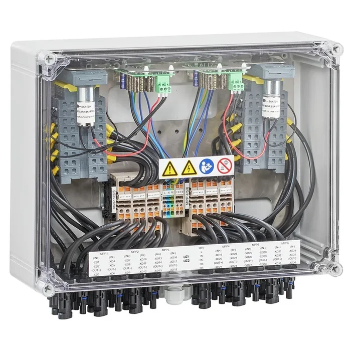 Weidmüller Generatoranschlusskasten 8000115473 Typ PVC DC 2I 1O 6MPP RD WM4 11