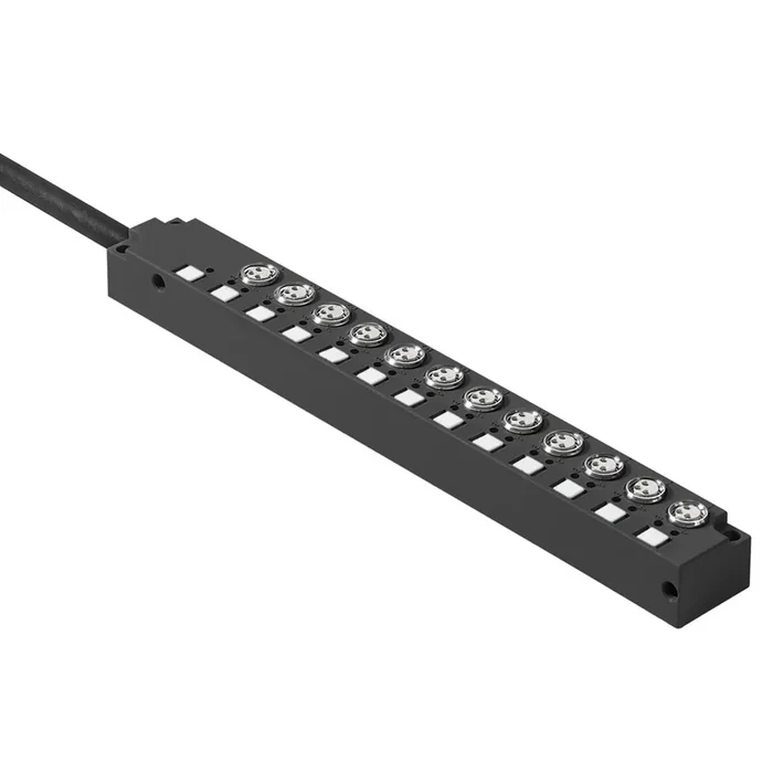 Weidmüller Passiver Sensor Aktor Verteiler 1828630000 Typ SAI-12L-VPFC-3A-M08L-PNP-10U05